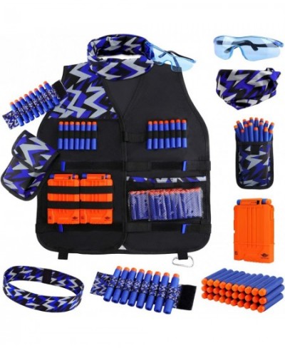 Kids Tactical Vest Kit for Nerf Game N-Strike Elite Series for Boys Girls $33.91 - Toy Foam Blasters & Guns