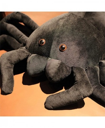 Realistic Black Spider Stuffed Animal Kids Funny Prank Toys Stuffed Spiders Sleeping Plush Toy Pillow (9.8" x 15.7" / 25 x 40...