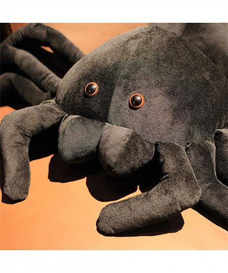 Realistic Black Spider Stuffed Animal Kids Funny Prank Toys Stuffed Spiders Sleeping Plush Toy Pillow (9.8" x 15.7" / 25 x 40...