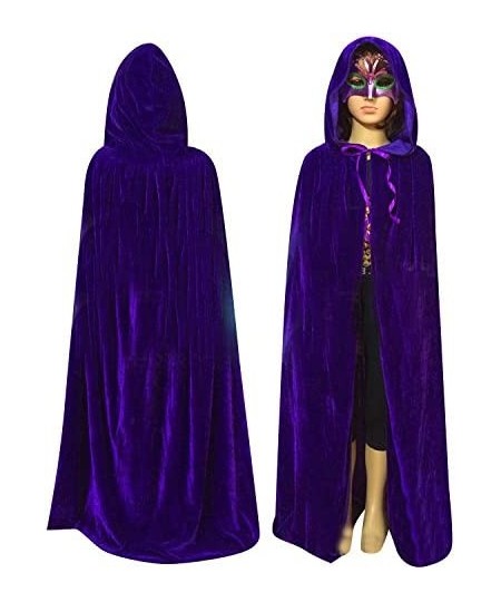 Kids Hooded Cloak for Halloween Witch Costume Vampire Cosplay Cape Ages 3 to 16 $29.66 - Kids' Costumes