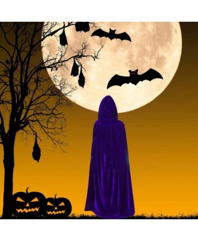 Kids Hooded Cloak for Halloween Witch Costume Vampire Cosplay Cape Ages 3 to 16 $29.66 - Kids' Costumes