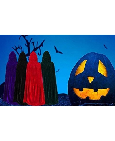 Kids Hooded Cloak for Halloween Witch Costume Vampire Cosplay Cape Ages 3 to 16 $29.66 - Kids' Costumes