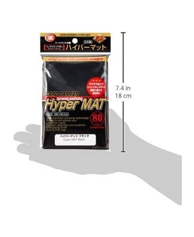 Full Size Hyper Matte Sleeves (80-Pack) Black Standard Size Fits MtG Weiss Pokemon $19.07 - Board Games