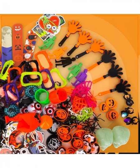 Halloween Party Favors 210 Pcs Kids Party Favor Halloween Treats Toys in Bulk Goodie Bags Stuffers Return Gifts for Kids Birt...