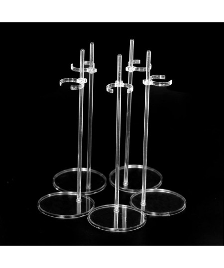 5 Pcs Doll Stands Kids Toys Accessories for 11.8 Inch Dolls Display Holder Suitable for 11''-13'' Dolls Transparent Stent Sta...