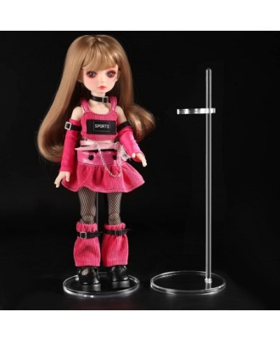 5 Pcs Doll Stands Kids Toys Accessories for 11.8 Inch Dolls Display Holder Suitable for 11''-13'' Dolls Transparent Stent Sta...