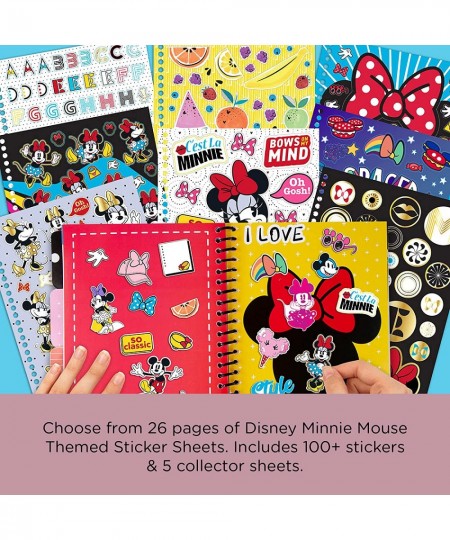 Disney Minnie Mouse 1000+ Collectible Stickers Book - Decorate Cell Phones Lockers School Supplies Water Bottles Gifts Birthd...