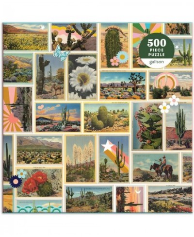 Painted Desert Puzzle 500 Pieces 20” x 20” – Jigsaw Puzzle Featuring Colorful and Lively Photographs from The Desert – Thick ...