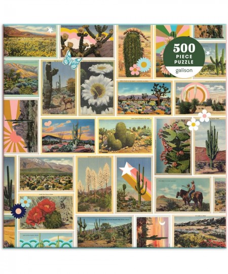 Painted Desert Puzzle 500 Pieces 20” x 20” – Jigsaw Puzzle Featuring Colorful and Lively Photographs from The Desert – Thick ...