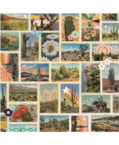 Painted Desert Puzzle 500 Pieces 20” x 20” – Jigsaw Puzzle Featuring Colorful and Lively Photographs from The Desert – Thick ...