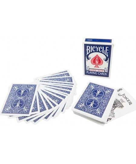 Bicycle Stripper Deck with 10 Bonus Tricks (Blue) - Tapered Magic Trick Deck $26.18 - Magic Kits & Accessories