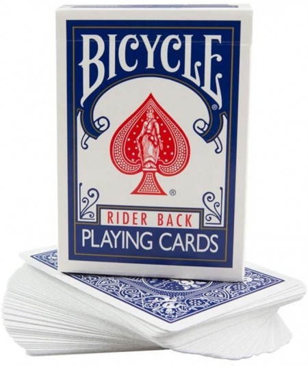 Bicycle Stripper Deck with 10 Bonus Tricks (Blue) - Tapered Magic Trick Deck $26.18 - Magic Kits & Accessories