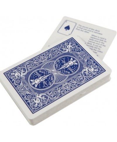 Bicycle Stripper Deck with 10 Bonus Tricks (Blue) - Tapered Magic Trick Deck $26.18 - Magic Kits & Accessories