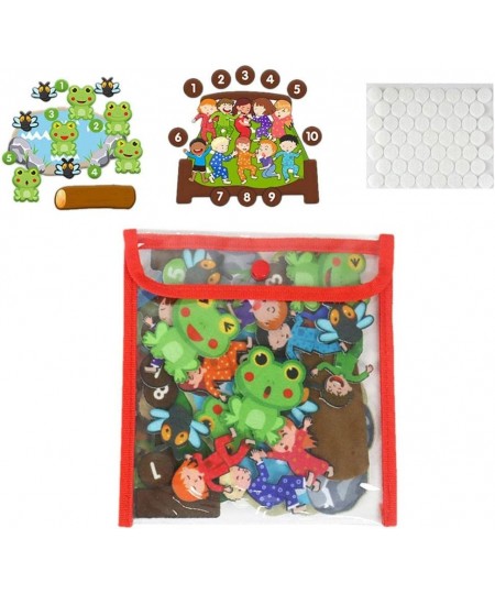 Felt Board for Toddlers Toddler Crafts Felt Play Set for Preschool Early Education for $25.88 - Magnetic & Felt Playboards