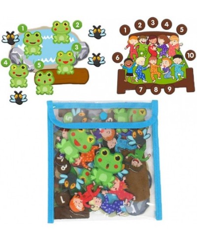 Felt Board for Toddlers Toddler Crafts Felt Play Set for Preschool Early Education for $25.88 - Magnetic & Felt Playboards