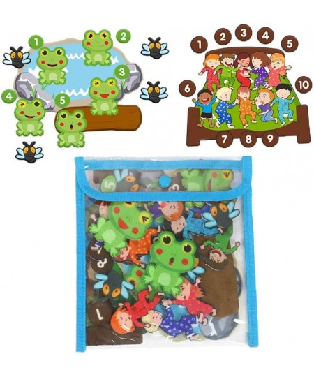 Felt Board for Toddlers Toddler Crafts Felt Play Set for Preschool Early Education for $25.88 - Magnetic & Felt Playboards