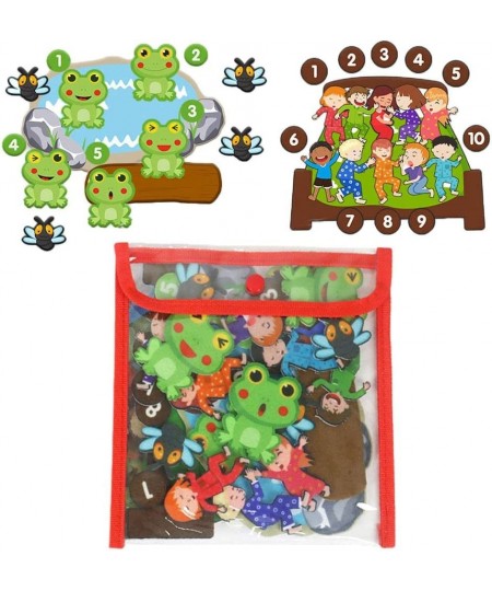 Felt Board for Toddlers Toddler Crafts Felt Play Set for Preschool Early Education for $25.88 - Magnetic & Felt Playboards