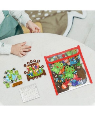 Felt Board for Toddlers Toddler Crafts Felt Play Set for Preschool Early Education for $25.88 - Magnetic & Felt Playboards