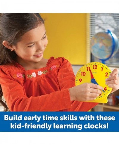 Classroom Clock Kit -25 Pieces Ages 5+ Clock for Kids Learning to Tell Time Clocks for Teaching Time Teacher and Classroom Su...