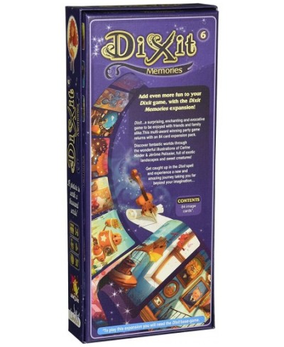 Dixit Memories Board Game EXPANSION | Storytelling Game for Kids and Adults | Fun Family Board Game | Creative Kids Game | Ag...