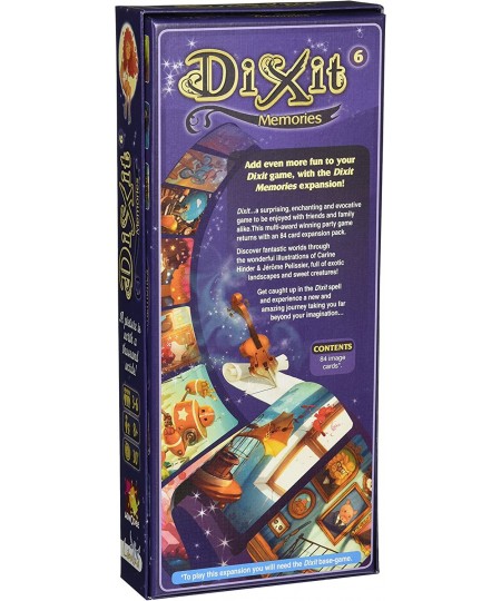 Dixit Memories Board Game EXPANSION | Storytelling Game for Kids and Adults | Fun Family Board Game | Creative Kids Game | Ag...