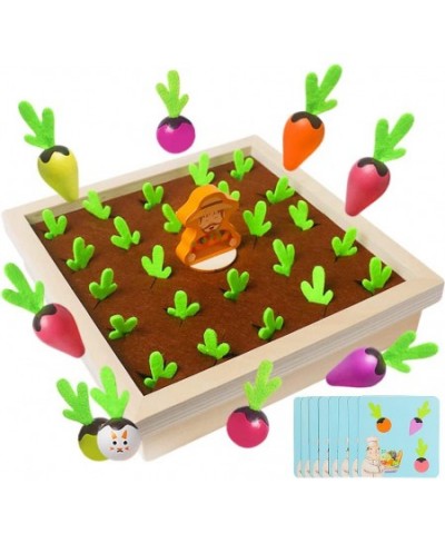 Montessori Toys For 3 Year Old Carrot Harvest Game Wooden Toy For Kids Stem Educational Toys Learning Fine Motor Skills Memor...