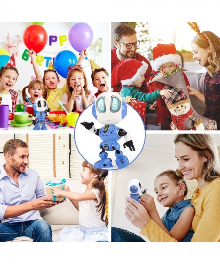 Stocking Stuffers Rechargeable Talking Robots for Kids Mini Robot Toys That Repeats What You Say and Help Toddlers Talking To...