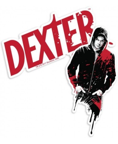 Dexter Splattered Logo Collectible Stickers $16.78 - Kids' Stickers