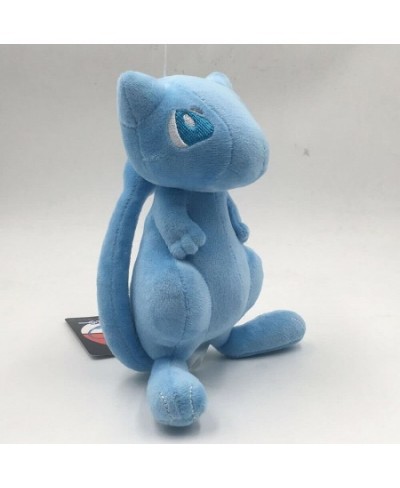 Anime 18cm Mew Blue Plush Toy Shiny Mew Soft Stuffed Doll 7 Inch Kids Birthday Gift New $44.60 - Plush Figure Toys