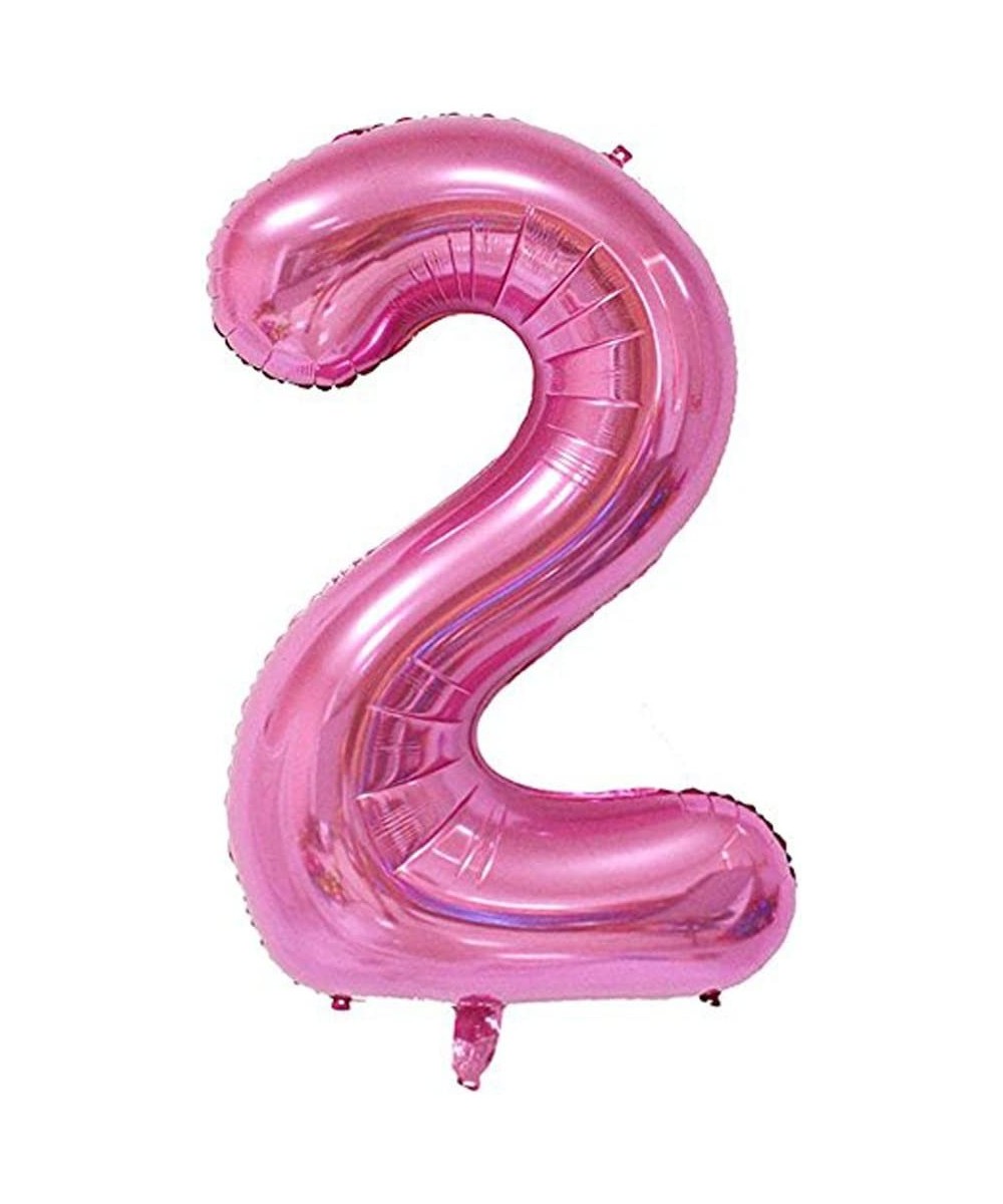 Pink Number 2 Balloon 40 Inch $14.72 - Kids' Party Decorations