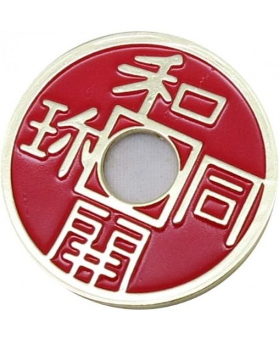 Chinese Coin - Gold Detail Your Magic Routines (Red) $16.35 - Magic Kits & Accessories