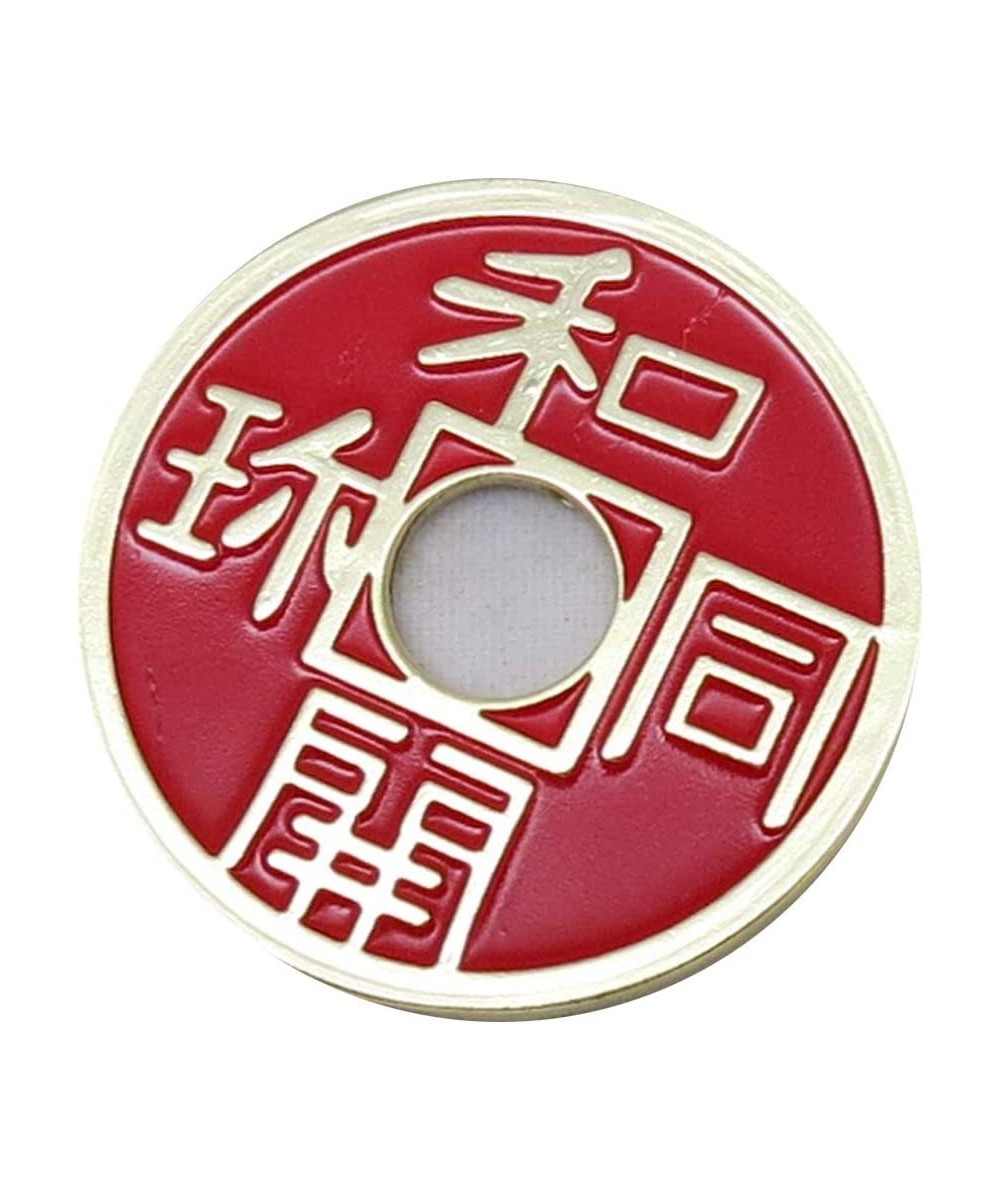 Chinese Coin - Gold Detail Your Magic Routines (Red) $16.35 - Magic Kits & Accessories