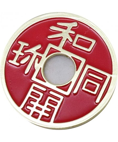 Chinese Coin - Gold Detail Your Magic Routines (Red) $16.35 - Magic Kits & Accessories