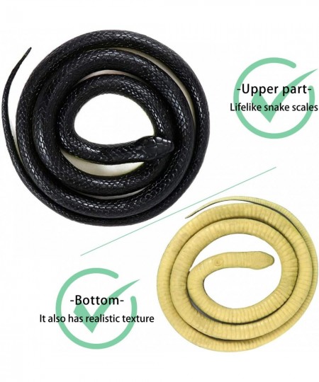 Realistic Rubber Snake Model 50 Inch Long Halloween Fool's Day Tricky Toys C08(Single) $16.49 - Gags & Practical Joke Toys