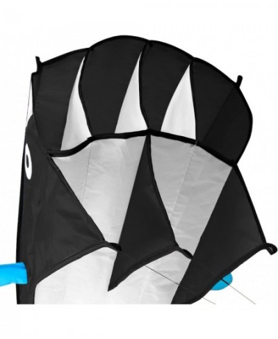 3D Kite Large Black Dolphin Breeze Beach Kites with Huge Frameless Soft Parafoil Giant Gift for Kids Family $31.78 - Kites & ...