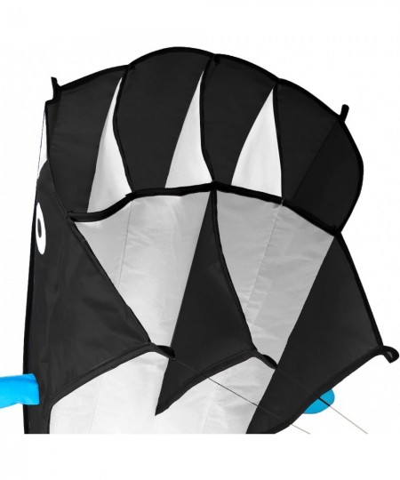 3D Kite Large Black Dolphin Breeze Beach Kites with Huge Frameless Soft Parafoil Giant Gift for Kids Family $31.78 - Kites & ...