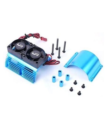 YA-0261BU Heat Sink w/Twin Tornado High Speed Fan Blue 1:8 Motors $46.38 - Hobby Remote & App Controlled Vehicle Parts