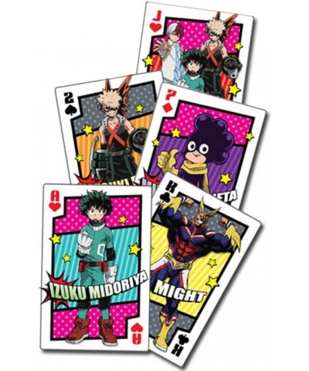 My Hero Academia Group Hero Costume Playing Cards $16.28 - Card Games