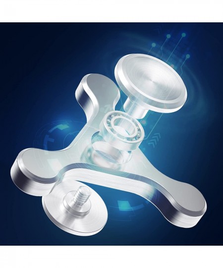 Newest Version Anti-Anxiety Fidget Spinner Ultra Durable Stainless Steel Bearing High Speed Precision Metal Material Hand Spi...