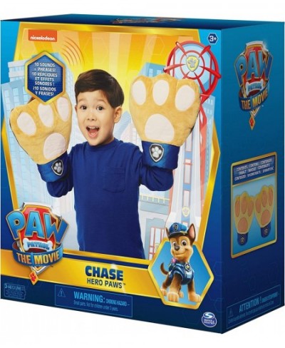 Paw Patrol Chase Hero Paws Movie Role Play Plush Toy with 10 Sounds and Phrases for Pretend Play Kids Toys for Ages 3 and up ...