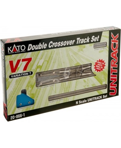 V7 UNITRACK Double Crossover Track Set $110.31 - Toy Train Set Tracks