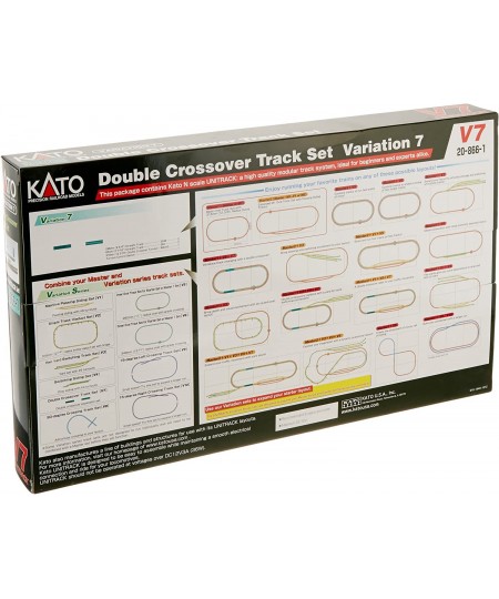 V7 UNITRACK Double Crossover Track Set $110.31 - Toy Train Set Tracks