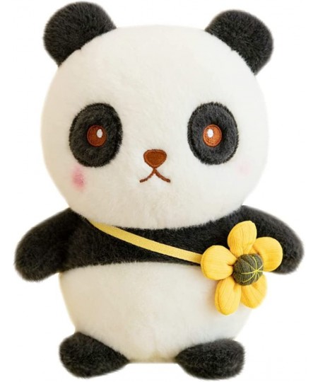 Panda Stuffed Animal Toy Cute Pandas Plush Soft Hugging Pillow with Flower Christmas Birthday Gift for Kids 10" (Panda) $22.4...