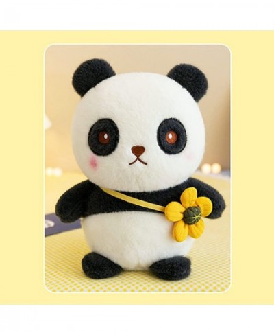 Panda Stuffed Animal Toy Cute Pandas Plush Soft Hugging Pillow with Flower Christmas Birthday Gift for Kids 10" (Panda) $22.4...