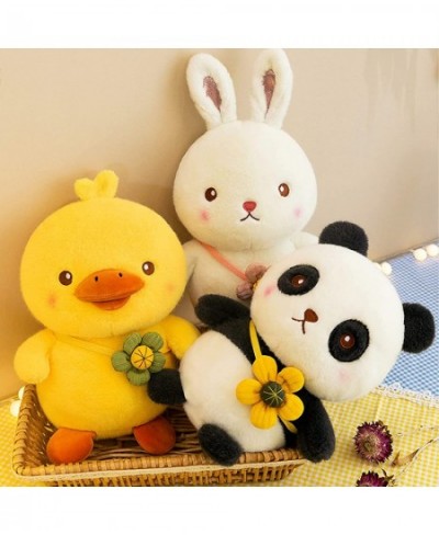 Panda Stuffed Animal Toy Cute Pandas Plush Soft Hugging Pillow with Flower Christmas Birthday Gift for Kids 10" (Panda) $22.4...