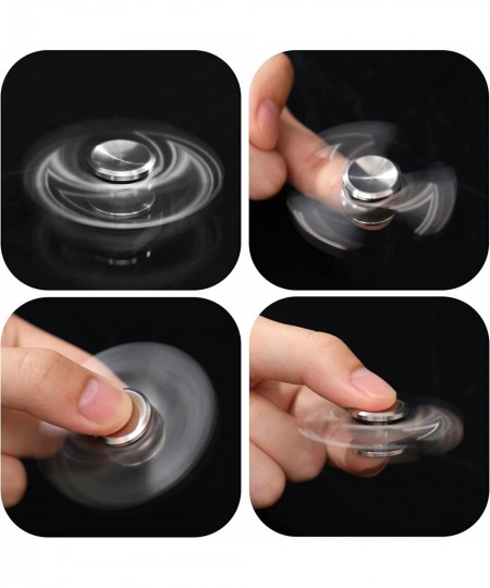 Newest Version Anti-Anxiety Fidget Spinner Ultra Durable Stainless Steel Bearing High Speed Precision Metal Material Hand Spi...