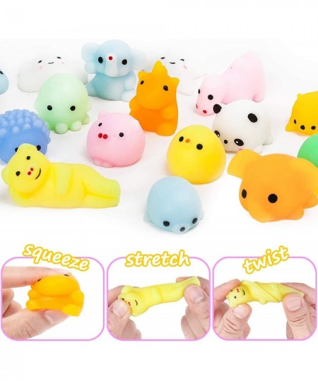 30 Pcs Mochi Squishy Toys for Kids Party Favors Easter Egg Stuffers Fillers Kawaii Mini Stress Toys Treasure Box Toys for Cla...