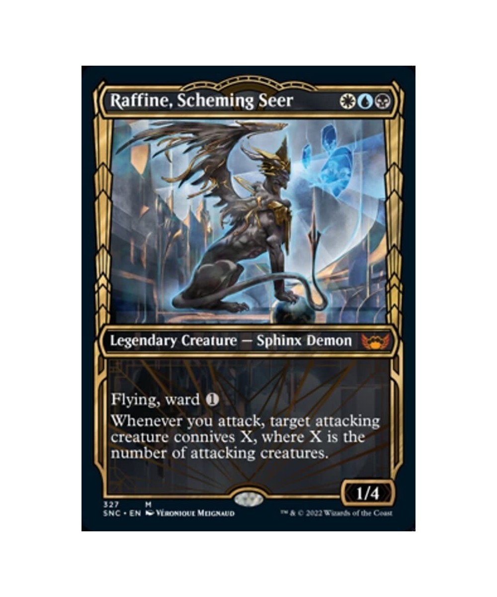 Magic: the Gathering - Raffine Scheming Seer (327) - Showcase - Streets of New Capenna $15.15 - Trading Cards & Accessories