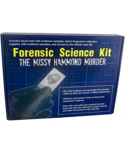 Forensic Science Kit: Solve The Missy Hammond Murder $83.11 - Children's Detective & Spy Kits