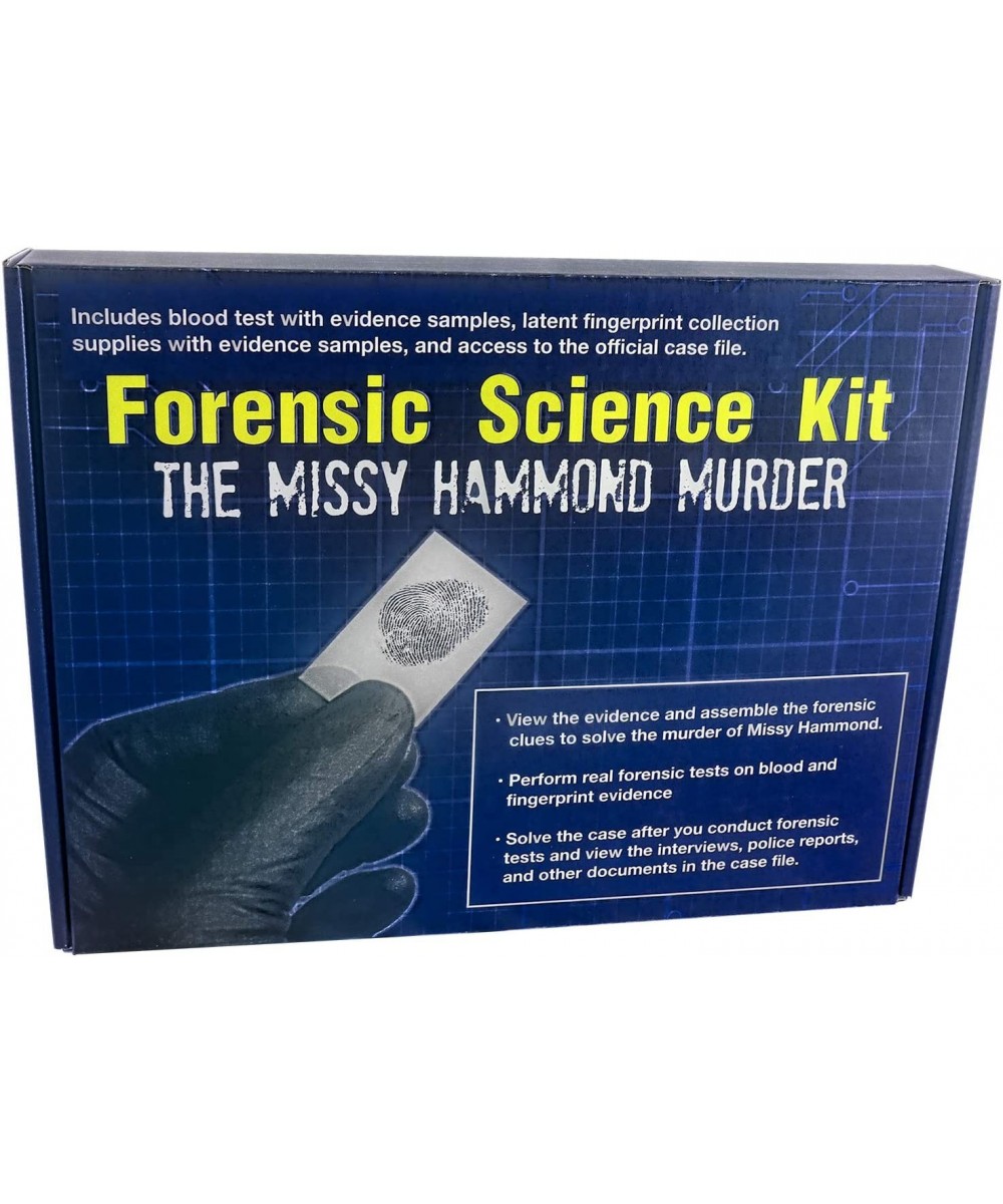 Forensic Science Kit: Solve The Missy Hammond Murder $83.11 - Children's Detective & Spy Kits